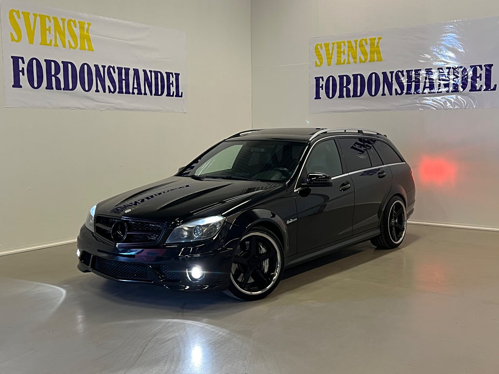 Mercedes-Benz C 63 AMG T 7G-Tronic Avantgarde Taklucka Svensksåld