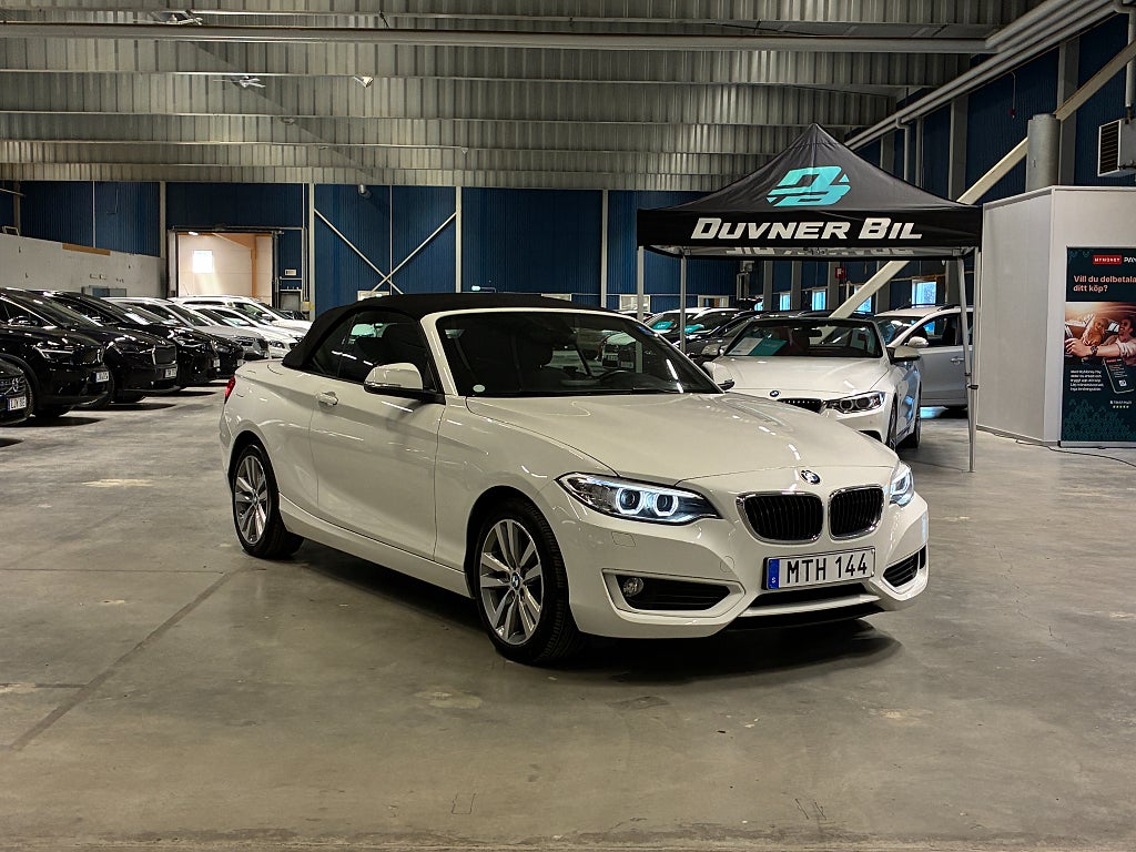 BMW 220 D Convertible Steptronic Advantage | Lågmilad