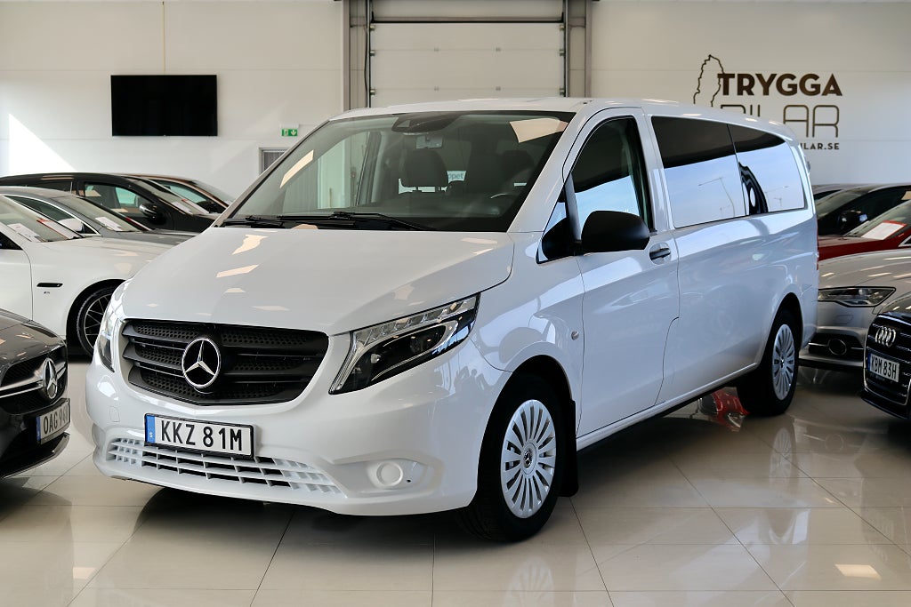 Mercedes-Benz Vito Tourer 116 CDI 3.2t Eu 6/Dragkrok/B-kam/Värm-tidur/ILS