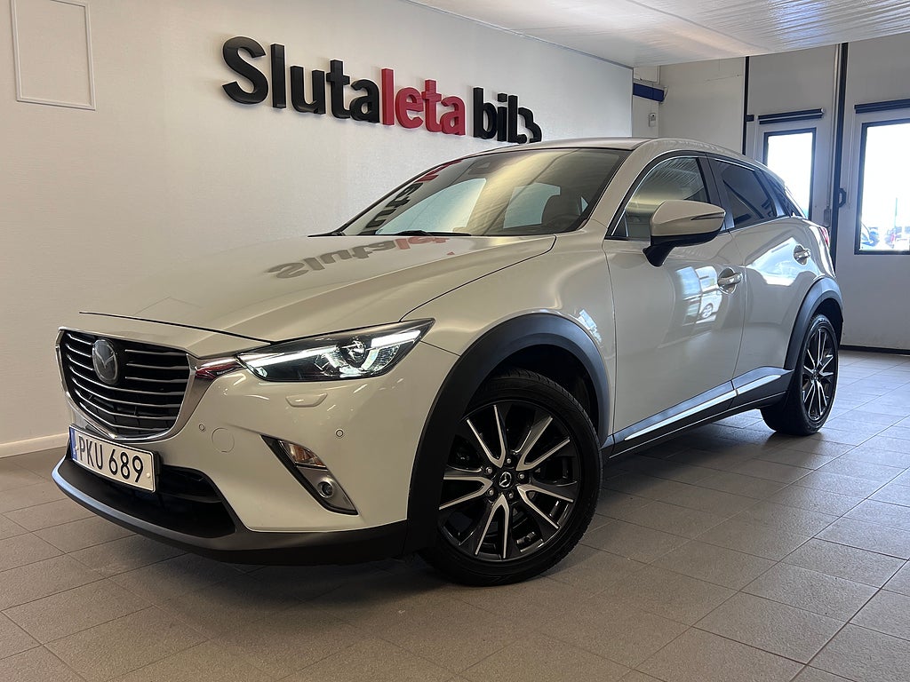 Mazda CX-3 2.0 SKYACTIV-G Euro 6 Drag Navi B-Kamera S/V Hjul