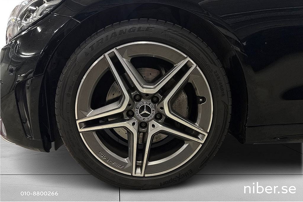 Mercedes-Benz C 200d AMG, Adv. paket, Bränslevärmare, Sportstolar, Navi, Kamera