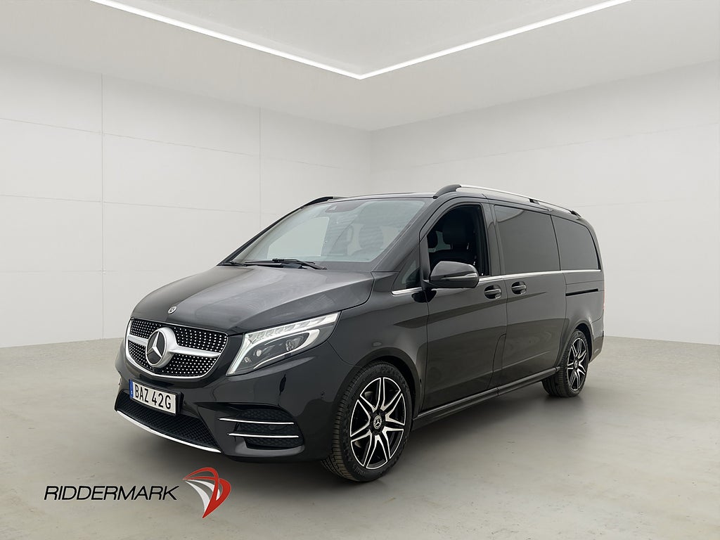 Mercedes-Benz V 300 AMG 7-Sit Värm El-Dörr Skinn 360° Moms