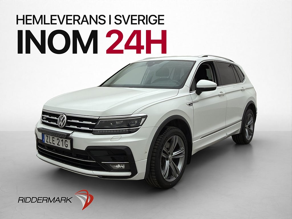 Volkswagen Tiguan Allspace 4M R-Line 7-Sits Värmare Cockpit