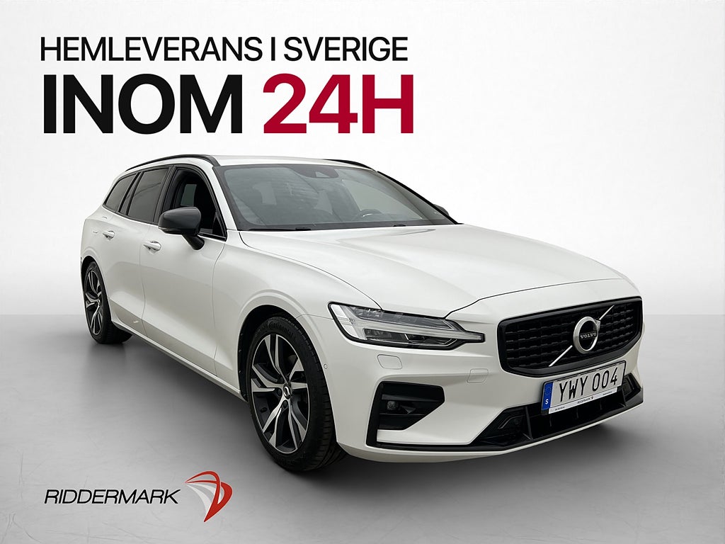 Volvo V60 D4 AWD R-Design Värmare HuD Skinn Kamera Drag