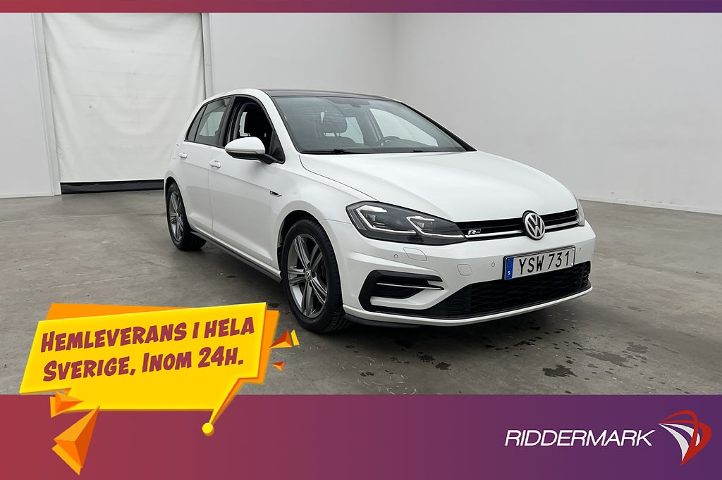 Volkswagen Golf TSI 110hk R-Line Taklucka P-Sensorer CarPlay