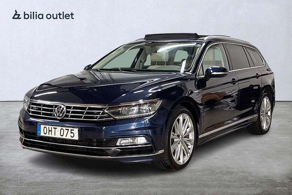 Volkswagen Passat Sportscombi 2.0 TDI 4Motion R-Line 190hk Panorama Drag