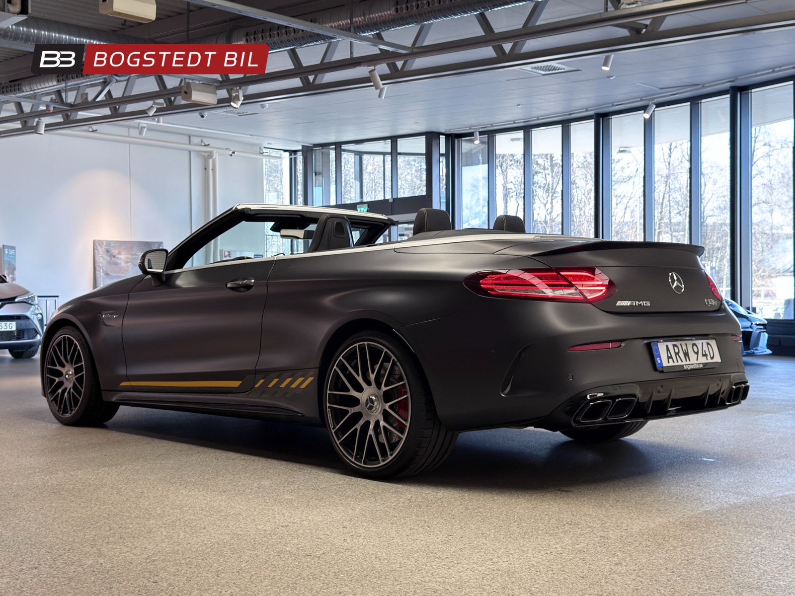 Mercedes-Benz C63 S AMG V8 510hk Cabriolet | Final Edition 2022 - miniatyr 7
