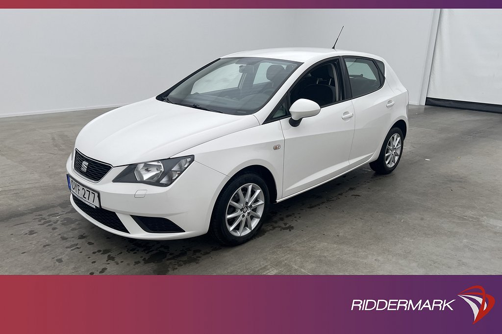 Seat Ibiza 1.2 TSI 90hk Style Värmare Sensorer Bluetooth