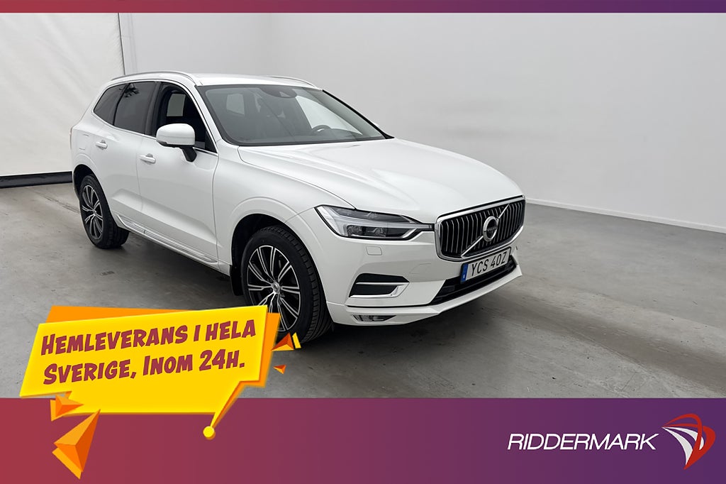 Volvo XC60 B4 AWD Inscription 360° Skinn Värmare Drag Navi
