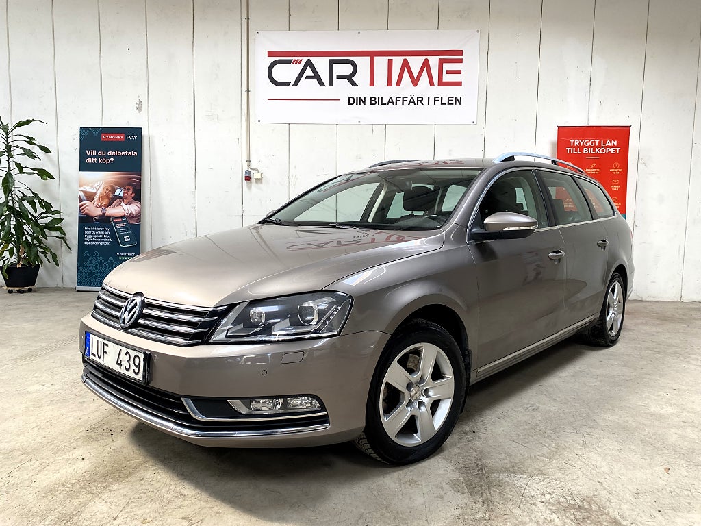 Volkswagen Passat 1.4 TGI EcoFuel Masters Backkamera Dragkrok Bensin-Gas