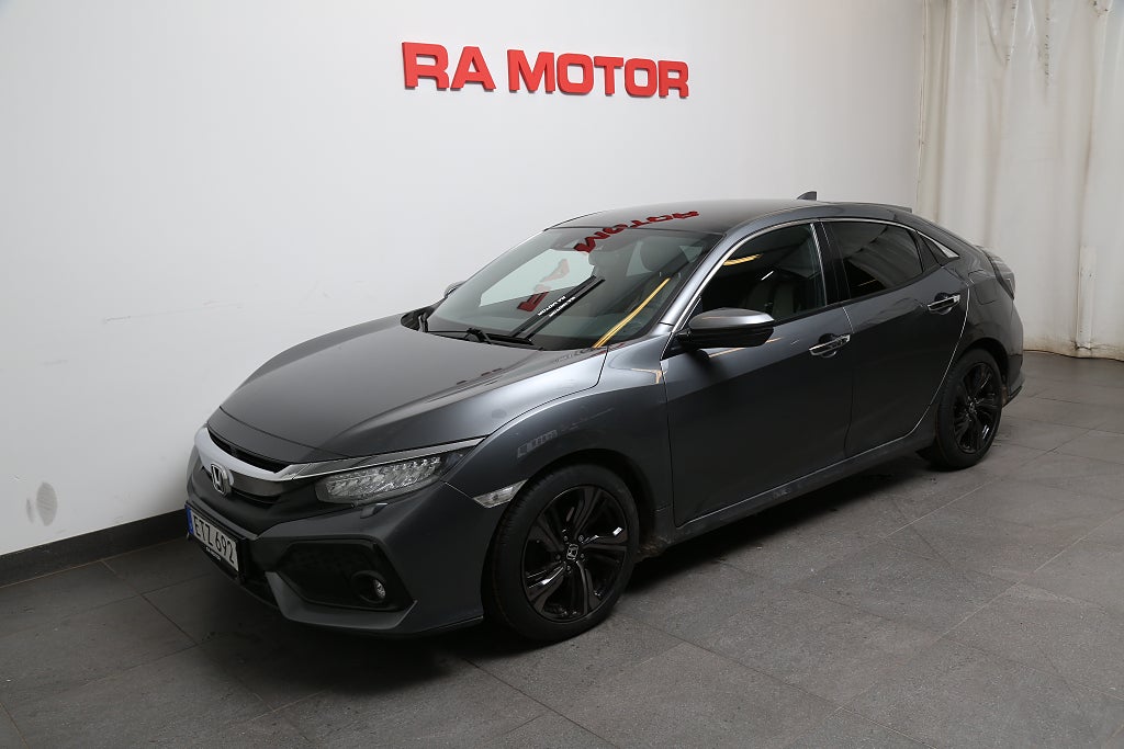 Honda Civic 1,5 i-VTEC Turbo Prestige Aut 5D Motorvärmare 2017