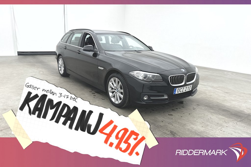 BMW 520 d xDrive Touring 190hk Rattvärm 4,95% Ränta