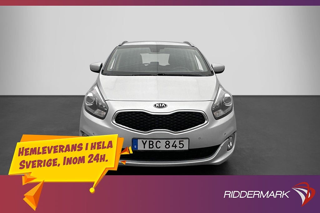 Kia Carens 141hk 7-Sits Värmare Rattvärme Dragkrok Sensorer