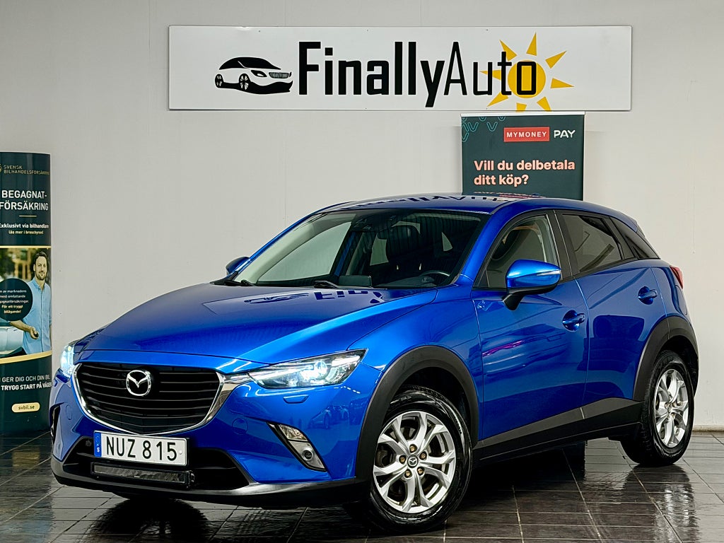 Mazda CX-3 2.0 SKYACTIV-G Euro 6 Drag/Ny-Besiktad/Ny-Servad/GPS