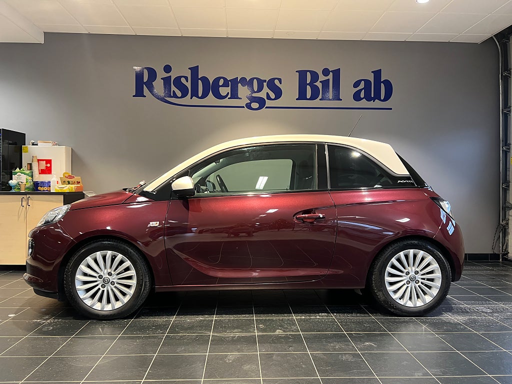 Opel Adam 1.4 100HK M-värm & V-hjul!