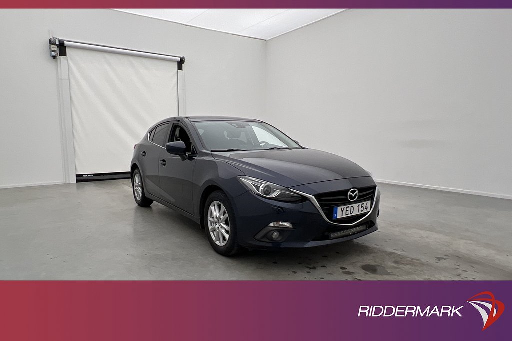 Mazda 3 Sport 2.0 SKYACTIV-G 120hk Vision Värm Sensorer GPS