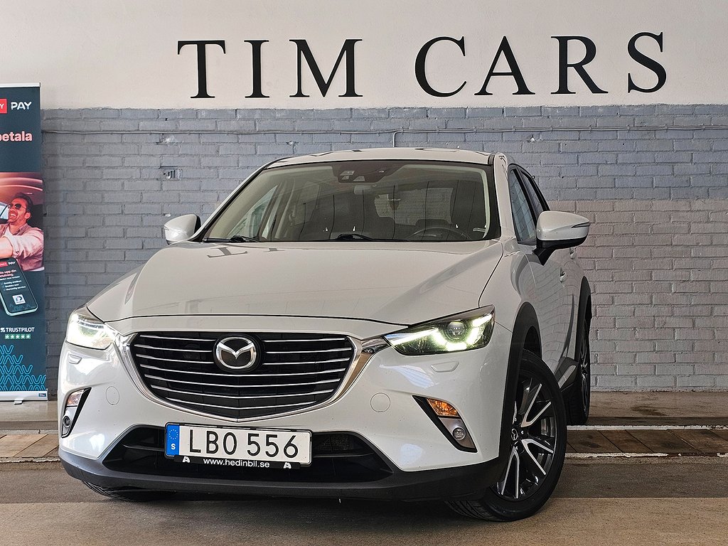 Mazda CX-3 2.0 SKYACTIV-G AWD Euro6 Nybesiktigad(välskött) 