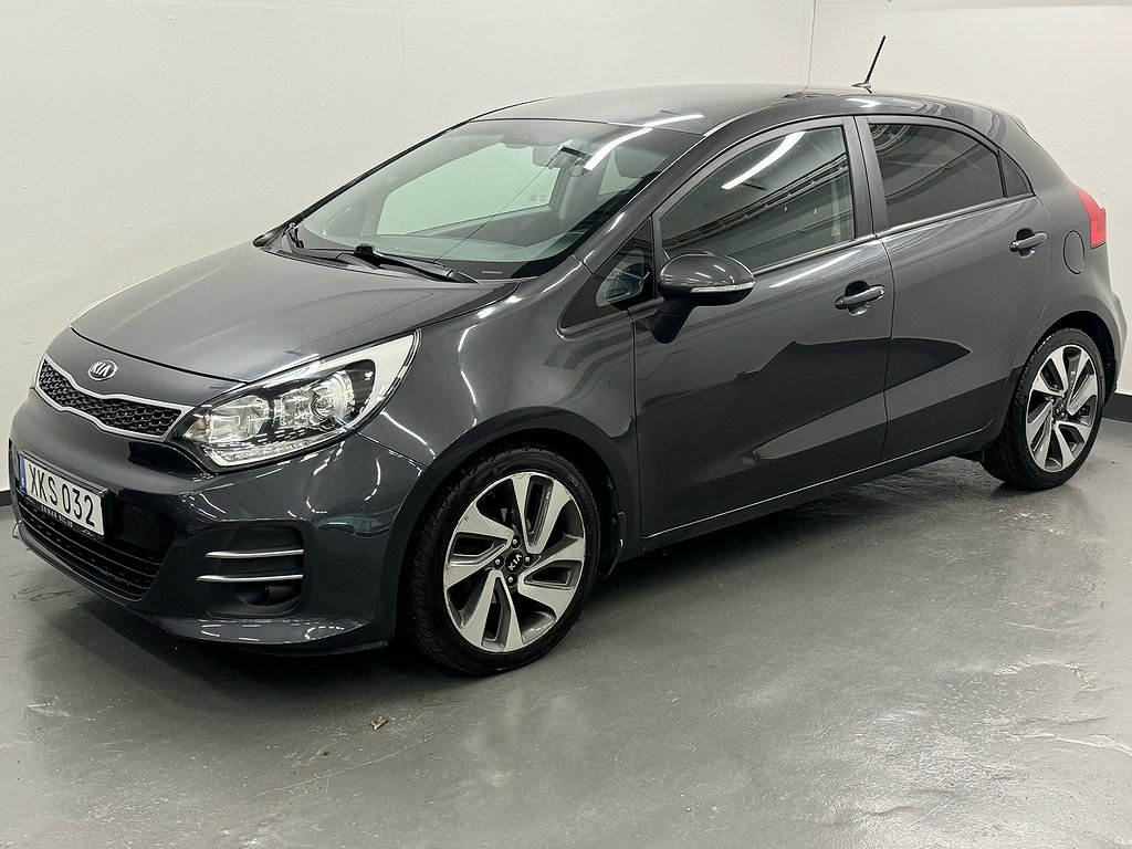 Kia Rio 5-dörrar 1.2 CVVT GLS /B-kamera/Navi/Nybes