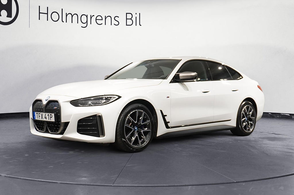 BMW i4 M50 xDrive Gran Coupé 3,95% Charged Fartpilot H K PA Drag BSI |