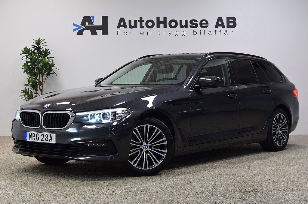 BMW 520 d xDrive Touring Sport Line Drag Värmare CarPlay GPS