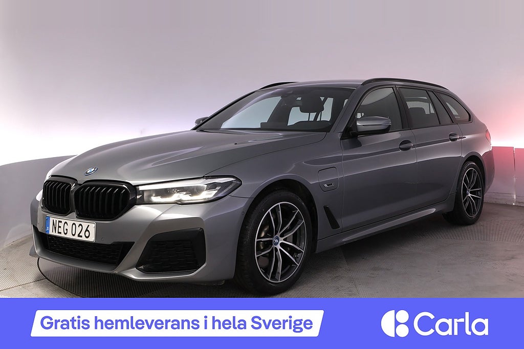 BMW 530e xDrive Touring M-sport Kamera Värmare Navi Drag