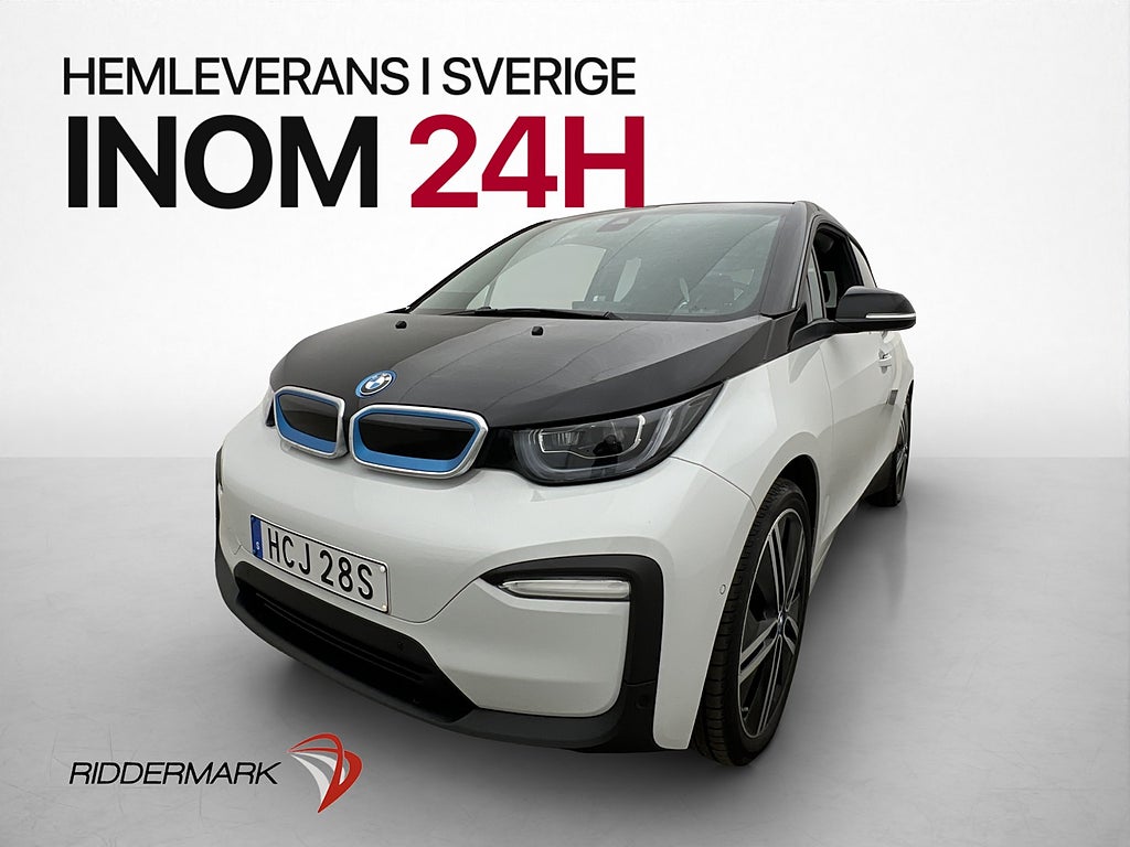 BMW i3 120 Ah Comfort Advanced H/K Värmepump Kamera Navi