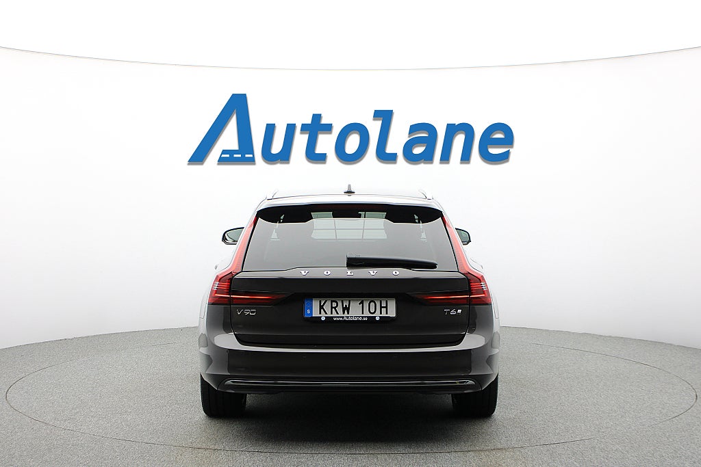 Volvo V90 T6 AWD Plus Bright, Luftfjäd, Minne, Kamera, VOC 350hk