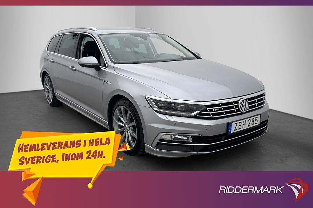 Volkswagen Passat 2.0 TDI 4M 190hk R-Line Cockpit D-Värmare