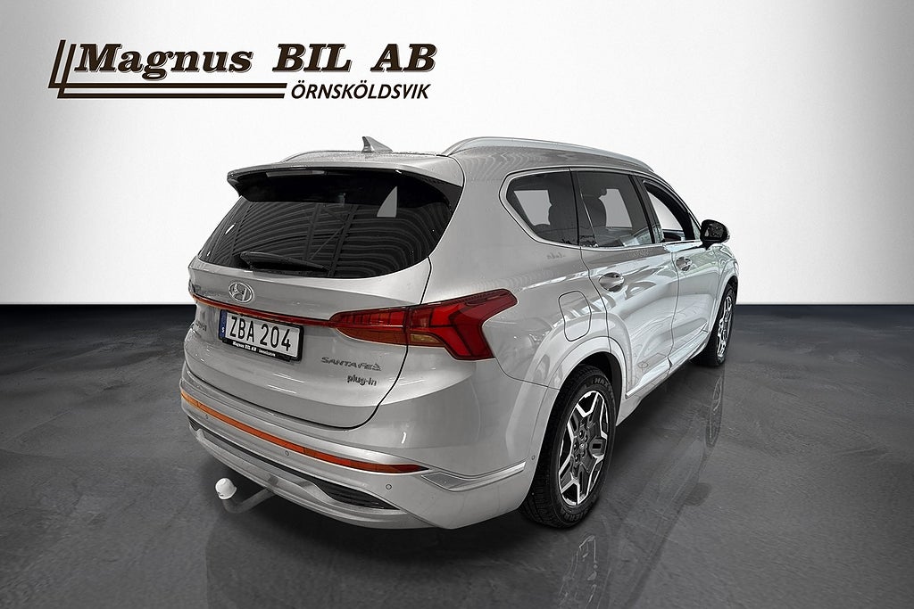 Hyundai Santa Fe PHEV Advanced 7-Sits M-värmare 360° Drag Pano Krell  miniatyr 4