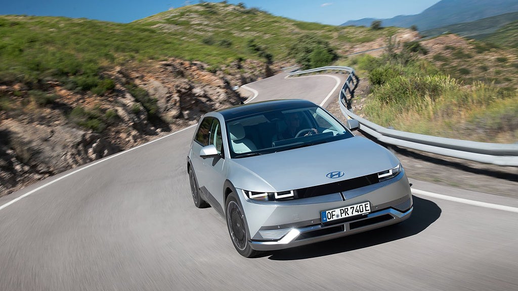 Hyundai Inoiq 5 har utsetts till Årets bil i världen. Foto: Hyundai 