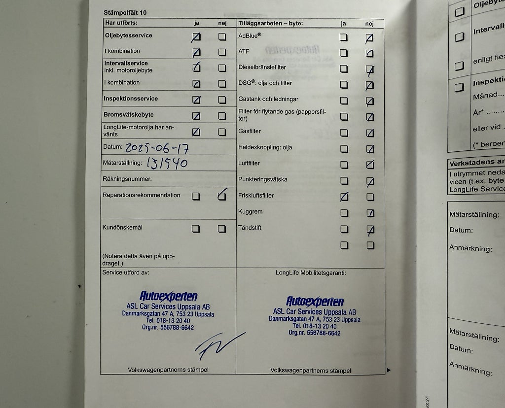 Volkswagen Passat Variant 1.4 TGI EcoFuel Masters VÄRMARE NYBES 2-ÄGARE