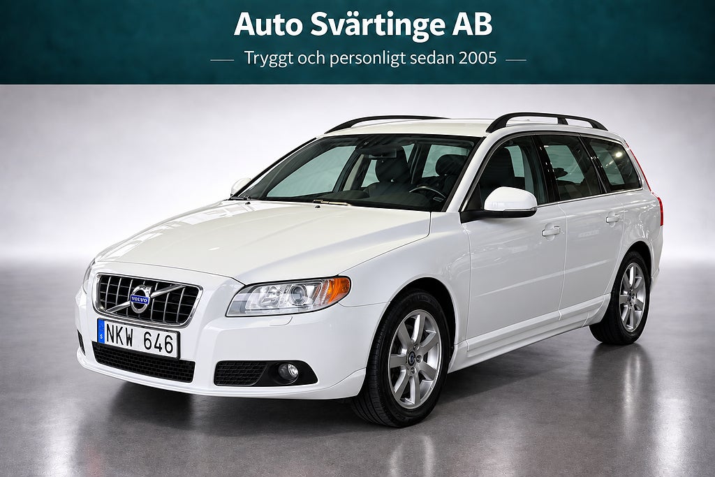 Volvo V70 D2 114hk Powershift Momentum Euro 5 (Drag, S&V-däck)