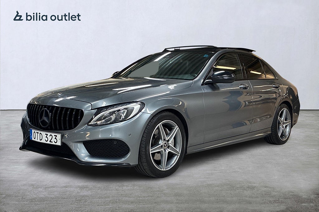 Mercedes-Benz C 220 d AMG 170hk Panorama Drag Carplay