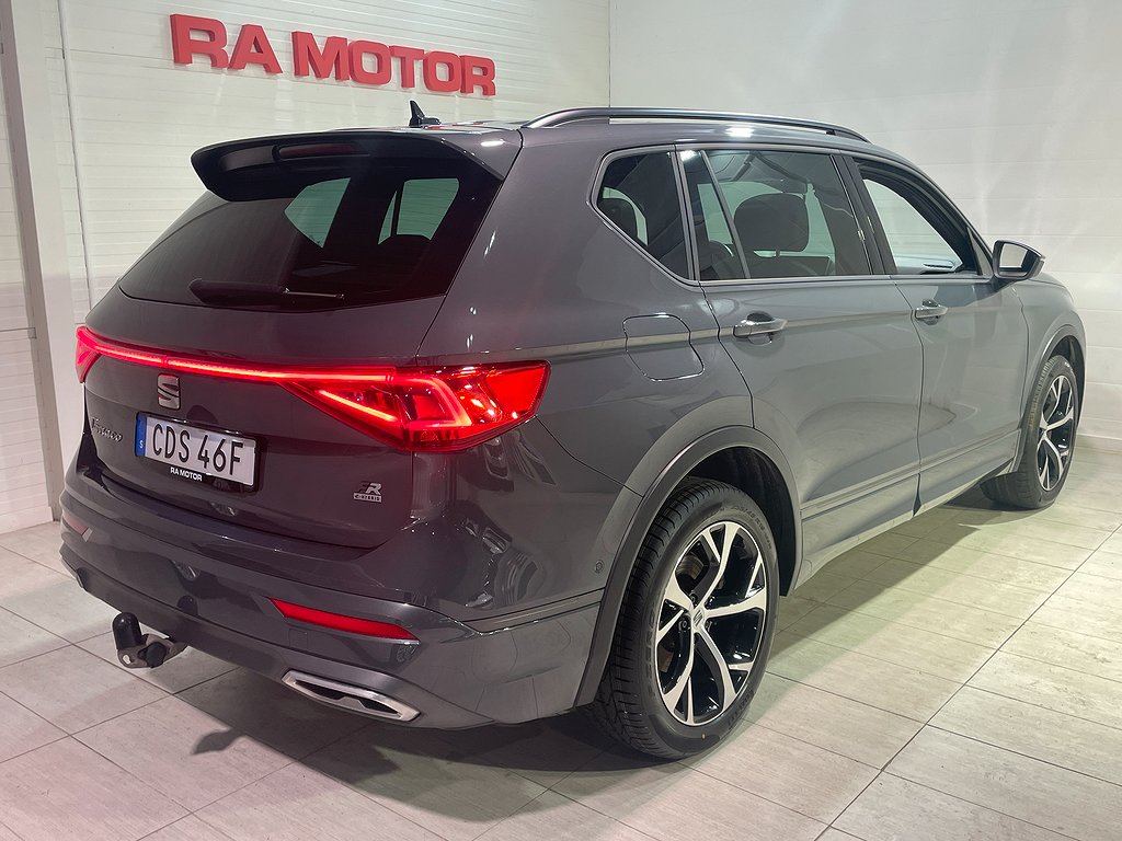 Seat Tarraco FR Plug-In | Drag | Moms | Pano| Läder 2022