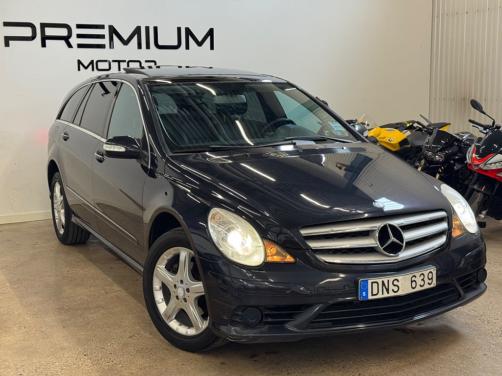 Mercedes-Benz R 350 L 7G-Tronic Pano B-Kamera 6-Sits H/K Dragkrok 272hk