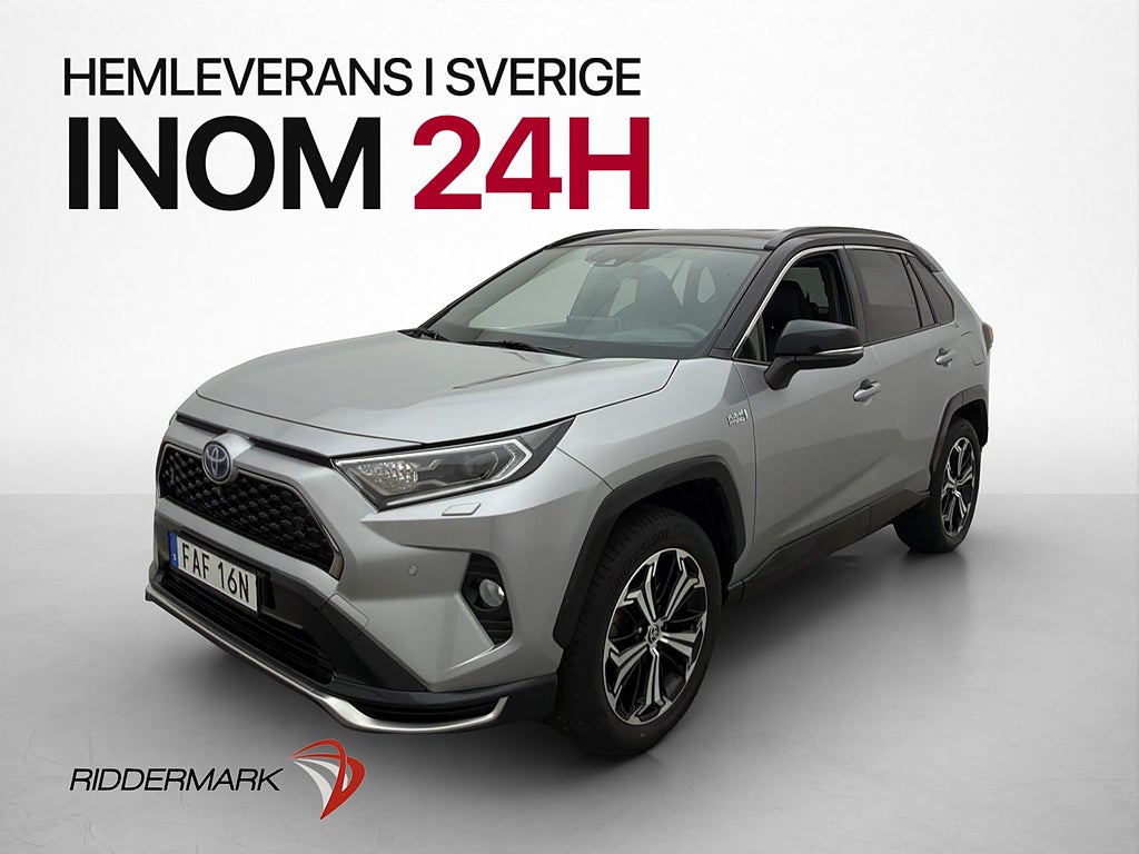 Toyota RAV4 Plug-in 306hk AWD Premium 360° HUD Skinn Drag