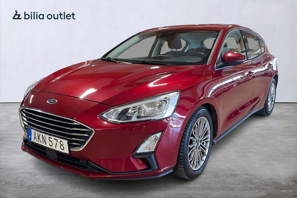 Ford Focus 1.0 EcoBoost Titanium 1-ägare / Keyless / Backkamera 