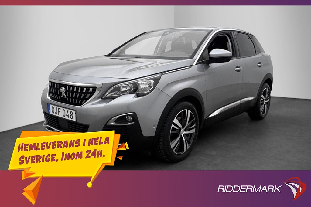 Peugeot 3008 1.6 120hk Allure Sensorer Farthållare  CarPlay