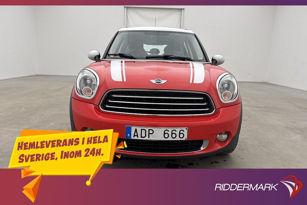 MINI Countryman Cooper D 112hk Bluetooth Drag 0.44l/mil