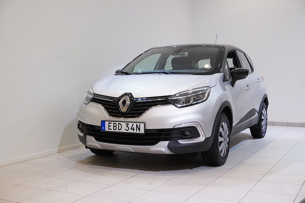 Renault Captur 2,65% ränta 0.9 TCe Manuell, 90hk, 2019, Navigation, Backkamera