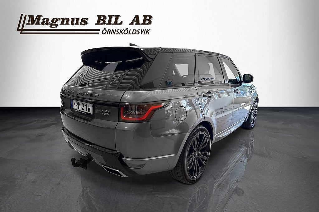 Land Rover Range Rover Sport P400e HSE Drag Värmare Meridian Pano HUD Sov Hjul miniatyr 4