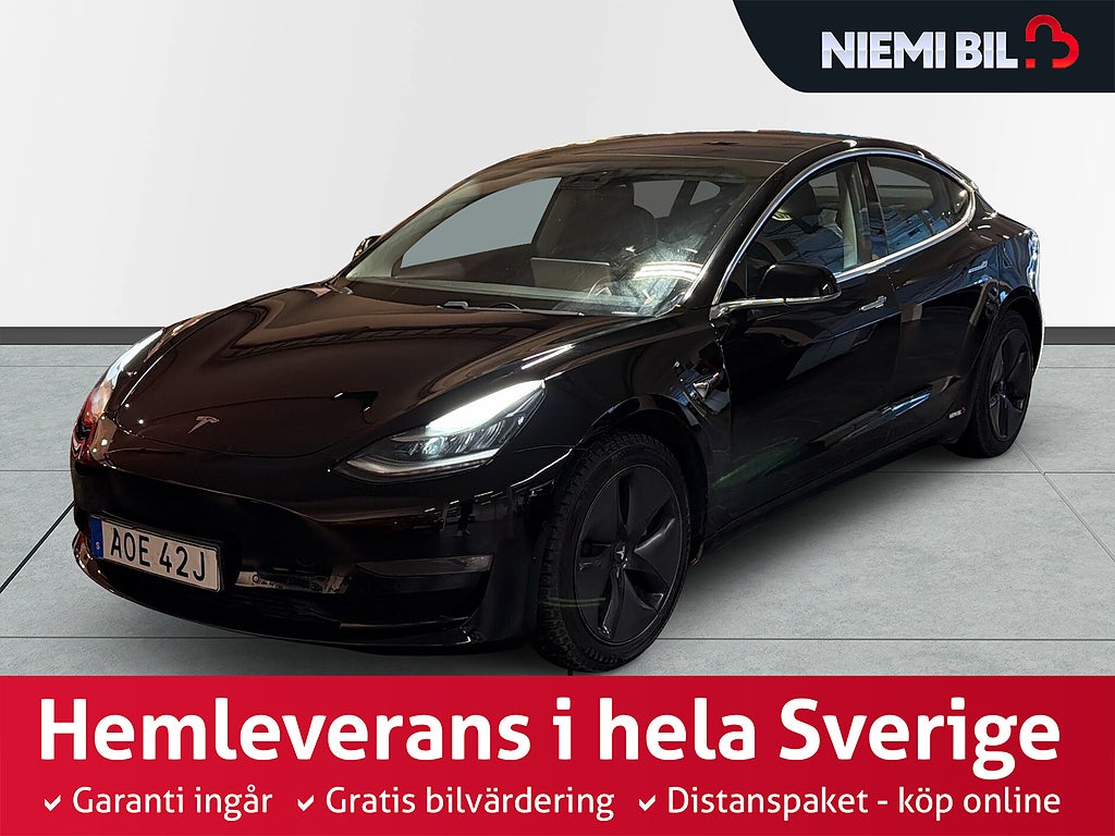 Tesla Model 3 Long Range AWD Autopilot/Kamera/Skinn/SoV