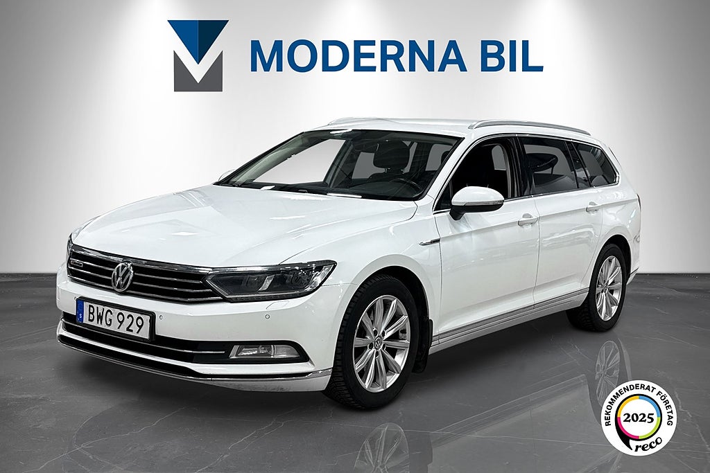 Volkswagen Passat SC 2.0 TDI 190hk 4M GT Executive Skinn Drag B-kam Dvärm