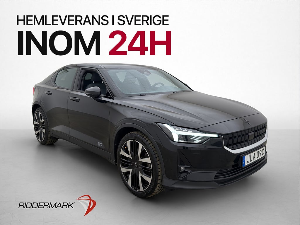 Polestar 2 Long Range Dual Motor AWD Pano H/K 360° Drag