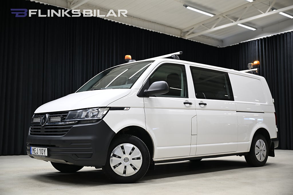 Volkswagen Transporter 4Motion 150HK Dubbelhytt|Kombi|V-Inredd|Leasbar|SeUtr!!