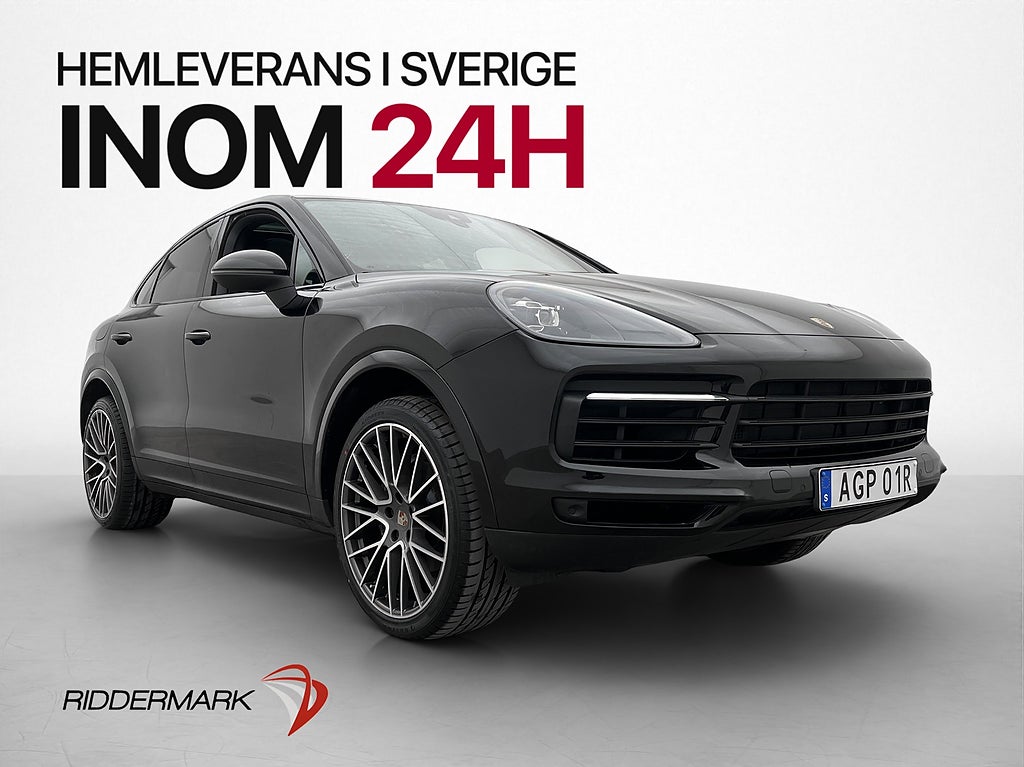 Porsche Cayenne Coupé S 340hk Sport Chrono Pano Läder Luftfj