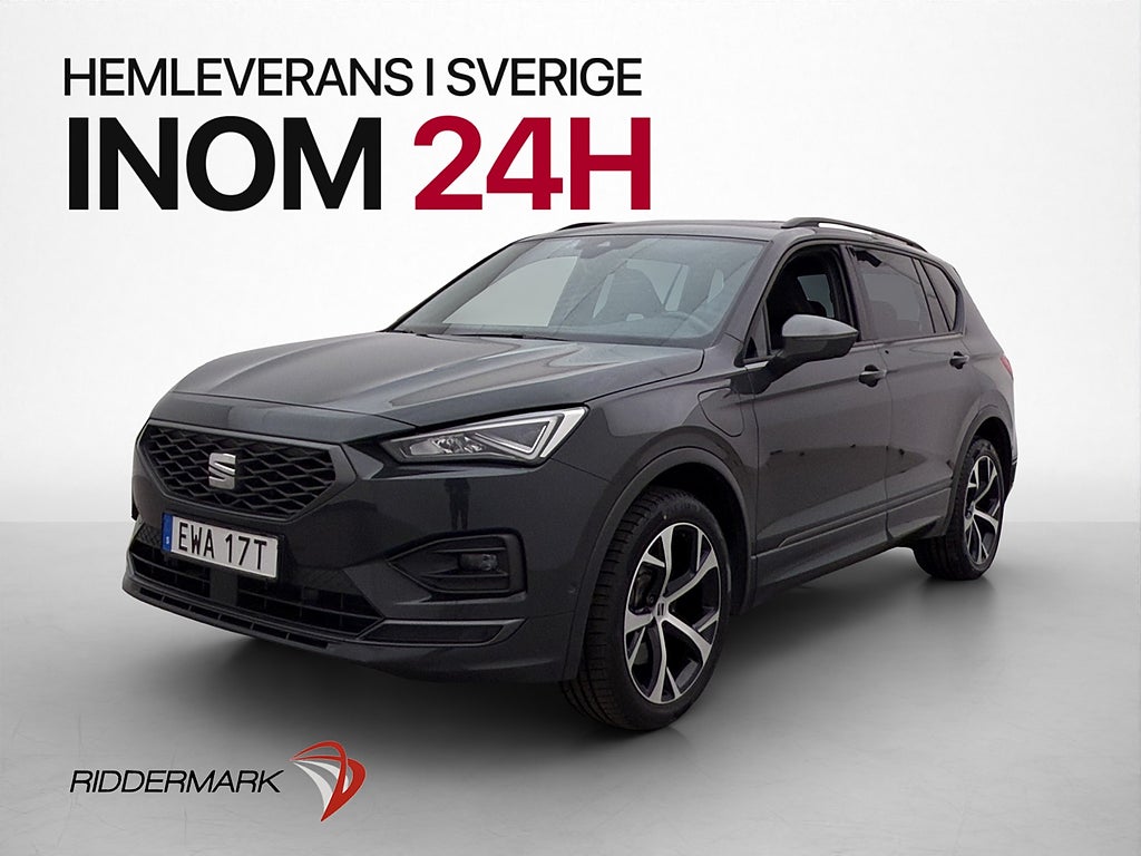 Seat Tarraco PHEV FR-Line Kamera Elstol Dragkrok MOMS 245hk