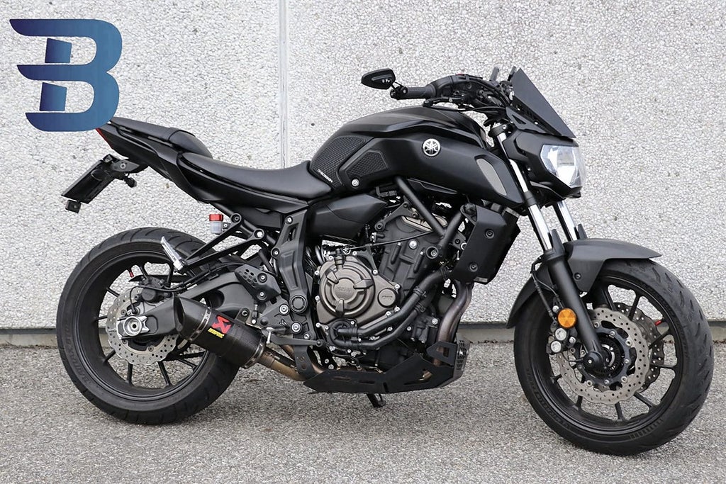 Yamaha MT 07 Akrapovic