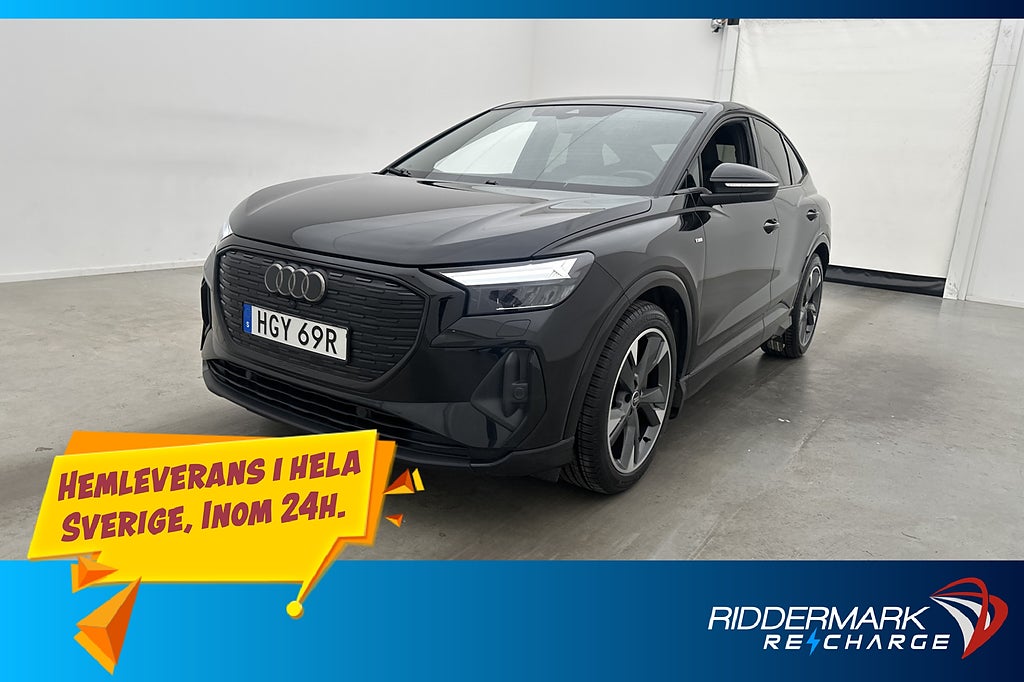 Audi Q4 e-tron 50 Sportback Quattro S-Line SONOS Drag MOMS