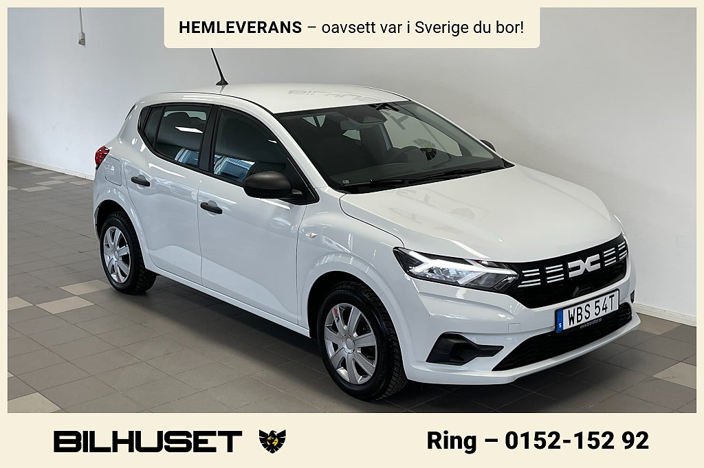 Dacia Sandero 1.0 TCe Euro 6 MOMS/VAT